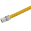 Model 30C-3132-72 1/2" ID (5/8" OD) SafetyShield Stainless Steel Gas Connector, 1/2" MIP x 1/2" FIP (72" Length)