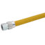 Model 40C-4242-24 3/4" ID (1" OD) High BTU Coated Stainless Steel Gas Connector 3/4" FIP (24" Length)