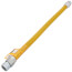 Model 40C-4242-24 3/4" ID (1" OD) High BTU Coated Stainless Steel Gas Connector 3/4" FIP (24" Length)