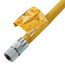 Model 40C-4242-36 3/4" ID (1" OD) High BTU Coated Stainless Steel Gas Connector 3/4" FIP (36" Length)