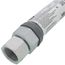 Model 20-3131-48, 3/8" ID (1/2" OD) Stainless Steel Gas Connector 1/2" MIP x 1/2" MIP (48" Length)