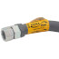 Model 51-5152-18 1" ID (1-1/4" OD) PVC Coated High BTU SS Gas Connector 1" MIP x FIP (18" Length)