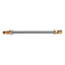 Model 61-6162-18 1-1/4'' ID MIP (1-1/2" OD) PVC Coated High BTU SS Gas Connector (18" Length)