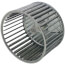 6-1/4" Dia. x 4" Wide Direct Drive Single Inlet Blower Wheel (3450 RPM, CW, 1/2" Bore)
