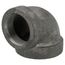 2-1/2" x 2" Black Cast Iron Steam 90° Elbow, Class 125