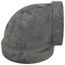 4" x 3" Black Cast Iron Steam 90° Elbow, Class 125