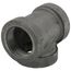 2" Black Cast Iron Steam Tee, Class 125