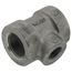 1" x 1" x 1/2" Black Cast Iron Steam Tee, Class 125