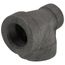1" x 1/2" x 1" Black Cast Iron Steam Tee, Class 125
