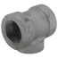 1-1/4" x 1-1/4" x 1" Black Cast Iron Steam Tee, Class 125