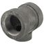 1-1/4" x 1-1/4" x 3/4" Black Cast Iron Steam Tee, Class 125