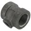 1-1/4" x 1-1/4" x 1/2" Black Cast Iron Steam Tee, Class 125