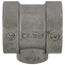 1-1/2" x 1-1/2" x 3/4" Black Cast Iron Steam Tee, Class 125