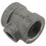 1-1/2" x 1-1/2" x 3/4" Black Cast Iron Steam Tee, Class 125