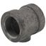 1-1/2" x 1-1/2" x 1/2" Black Cast Iron Steam Tee, Class 125