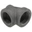 2" x 3/4" x 2" Black Cast Iron Steam Tee, Class 125