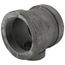 4" x 4" x 2" Black Cast Iron Steam Tee, Class 125