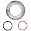F-5-A-U 1-1/4" x 3" Royal Spud Coupling Assembly with Flange, Slip Joint Gasket and Friction Ring