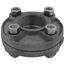 2-1/2" Black Cast Iron Steam Flange Union w/ Gasket, Class 125