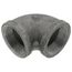 2" Black 90° Elbow, Class 150
