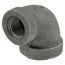 3/8" x 1/4" Black 90° Elbow, Class 150