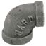 3/8" x 1/4" Black 90° Elbow, Class 150