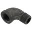 3/4" Black 90° Street Ell, Class 150