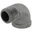 1" 90° Black Street Ell, Class 150