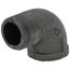 1-1/4" Black 90° Street Ell, Class 150