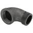2" Black 90° Street Ell, Class 150