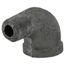 1/2" x 3/8" Black 90° Street Ell, Class 150