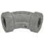 1/8" Black 45° Elbow, Class 150