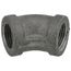 1/2" Black 45° Elbow, Class 150