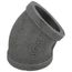 2" Black 45° Elbow, Class 150