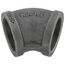 2" Black 45° Elbow, Class 150