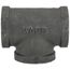 1-1/2" Black Tee, Class 150