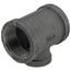 1-1/4" x 1-1/4" x 3/4" Black Tee, Class 150