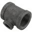 1-1/4" x 1-1/4" x 3/4" Black Tee, Class 150
