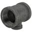 1-1/4" x 1-1/4" x 1/2" Black Tee, Class 150