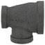 1-1/4" x 3/4" x 3/4" Black Tee, Class 150