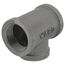 1-1/2" x 1-1/2" x 1-1/4" Black Tee, Class 150