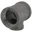 2" x 2" x 1-1/4" Black Tee, Class 150