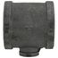2-1/2" x 2-1/2" x 3/4" Black Tee, Class 150