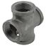 1-1/4" Black Cross, Class 150