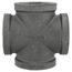2" Black Cross, Class 150