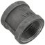 1-1/4" Black Coupling, Class 150