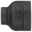 1/2" x 1/8" Black Coupling, Class 150