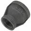 1-1/4" x 3/4" Black Coupling, Class 150