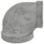 1" x 3/4" Galv 90° Elbow, Class 150