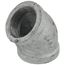 1-1/4" Galv 45° Elbow, Class 150